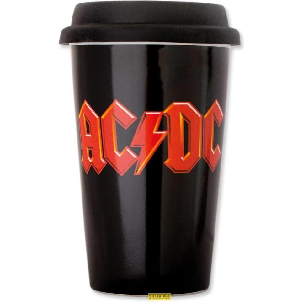 KKL, Tasse, AC/DC mug de voyage Logo (300 ml, 1 x)