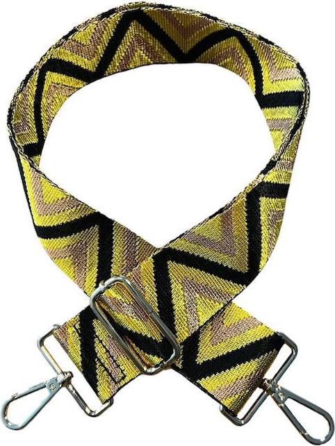 Immagine prodotto Prima Ballerina Borsa con tracolla a zig zag senape