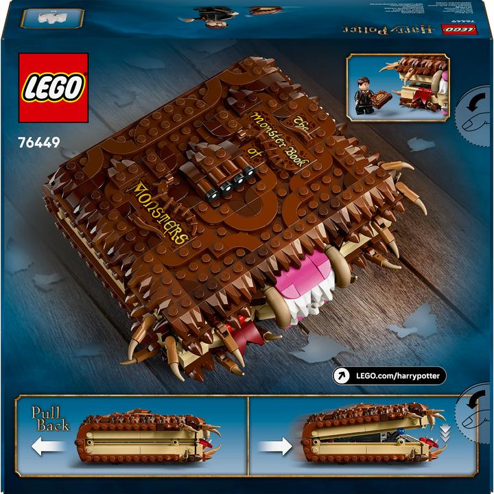 Actual product image LEGO Beissendes Monsterbuch der Monster (76449, LEGO Harry Potter)