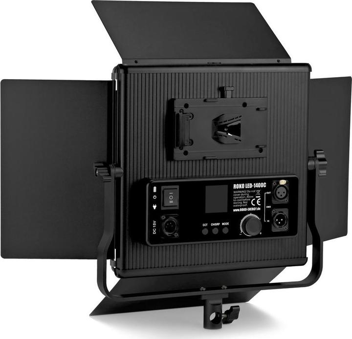 Actual product image Roko LED-1400C 110W BiColor LED area luminaire with V-Mount