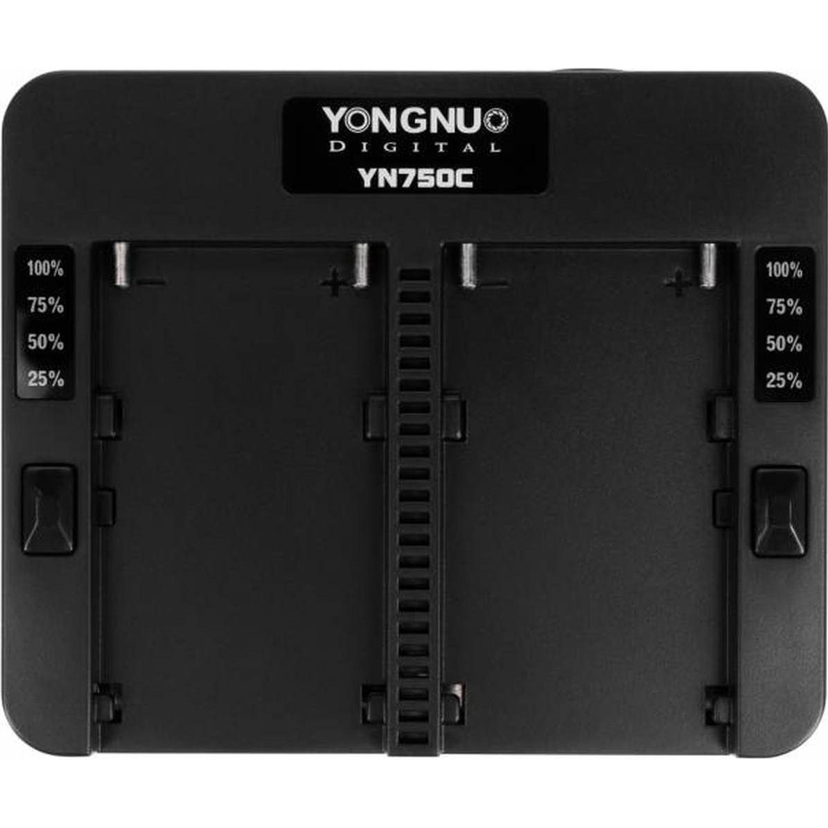 Yongnuo YN-750C (Caricabatterie per fotocamere), Alimentatore fotocamera, Nero
