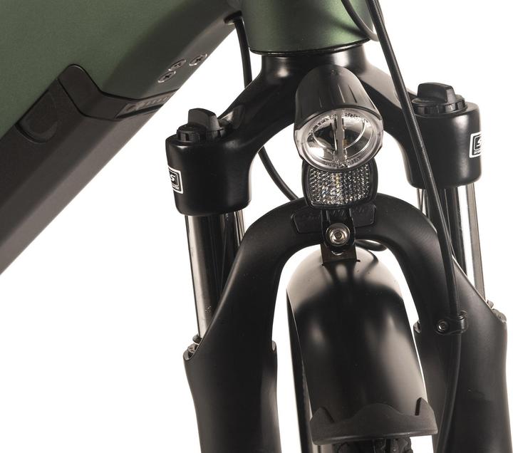 Immagine prodotto Adore E-Citybike 28" city bike in alluminio CX-280 con motore centrale 75NM / 15Ah verde inglese (48 cm)