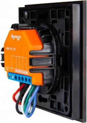 Actual product image Shelly Wall switch 4 - black