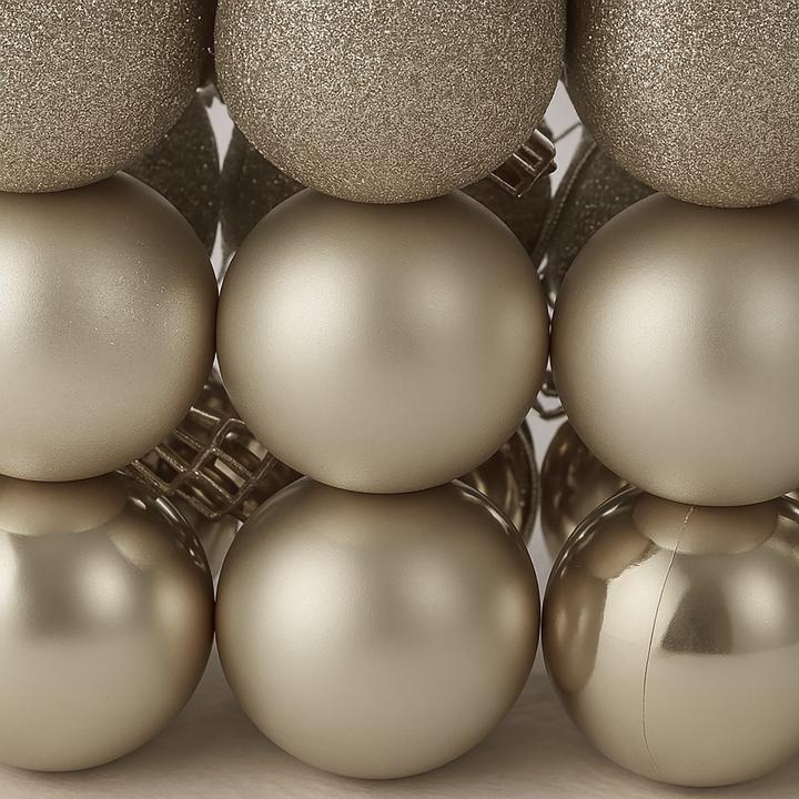 Produktbild Relaxdays 50-tlg. Weihnachtskugeln-Set (50-teilig)