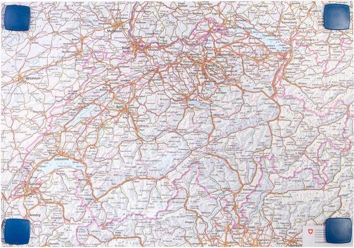 Image du produit Boston Xtra Aimants de bureau rectangulaires, lot de 25 (1x)