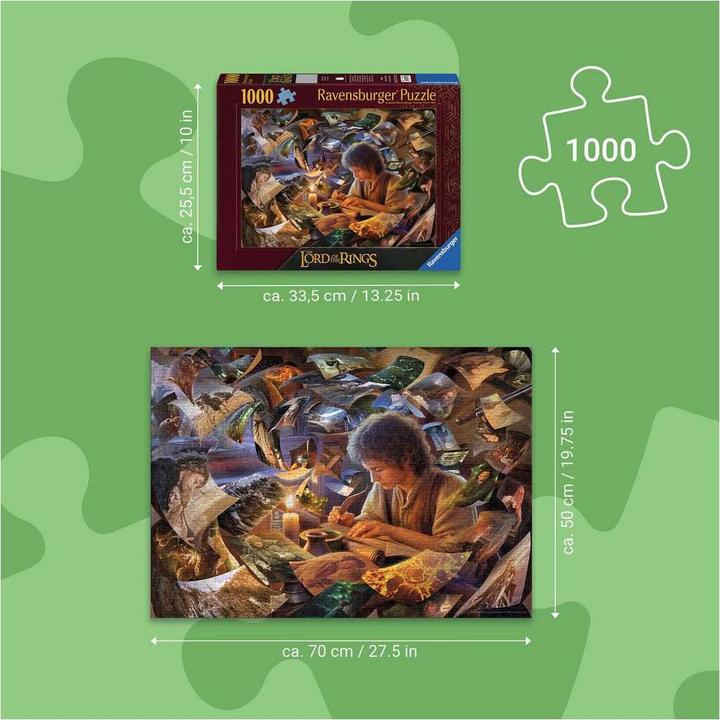 Produktbild Ravensburger Frodo's Reise (1000 Teile)