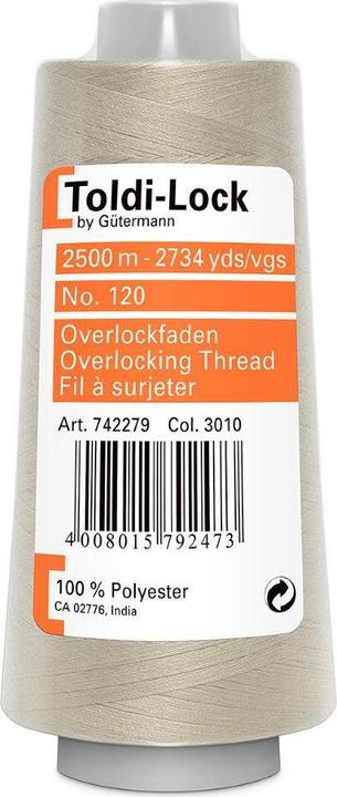 Image du produit Toldi-Lock Fil à coudre Overlock (2500 m)
