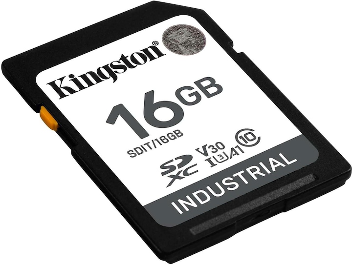 Produktbild Kingston Card Ind. SD +ADP 16GB pSLC (16 GB, SDHC, U3, UHS-I)