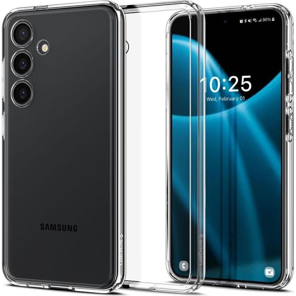 Spigen Hybrid S921 crystal clear ACS07349 (Samsung Galaxy S24 Ultra), Smartphone Hülle, Transparent