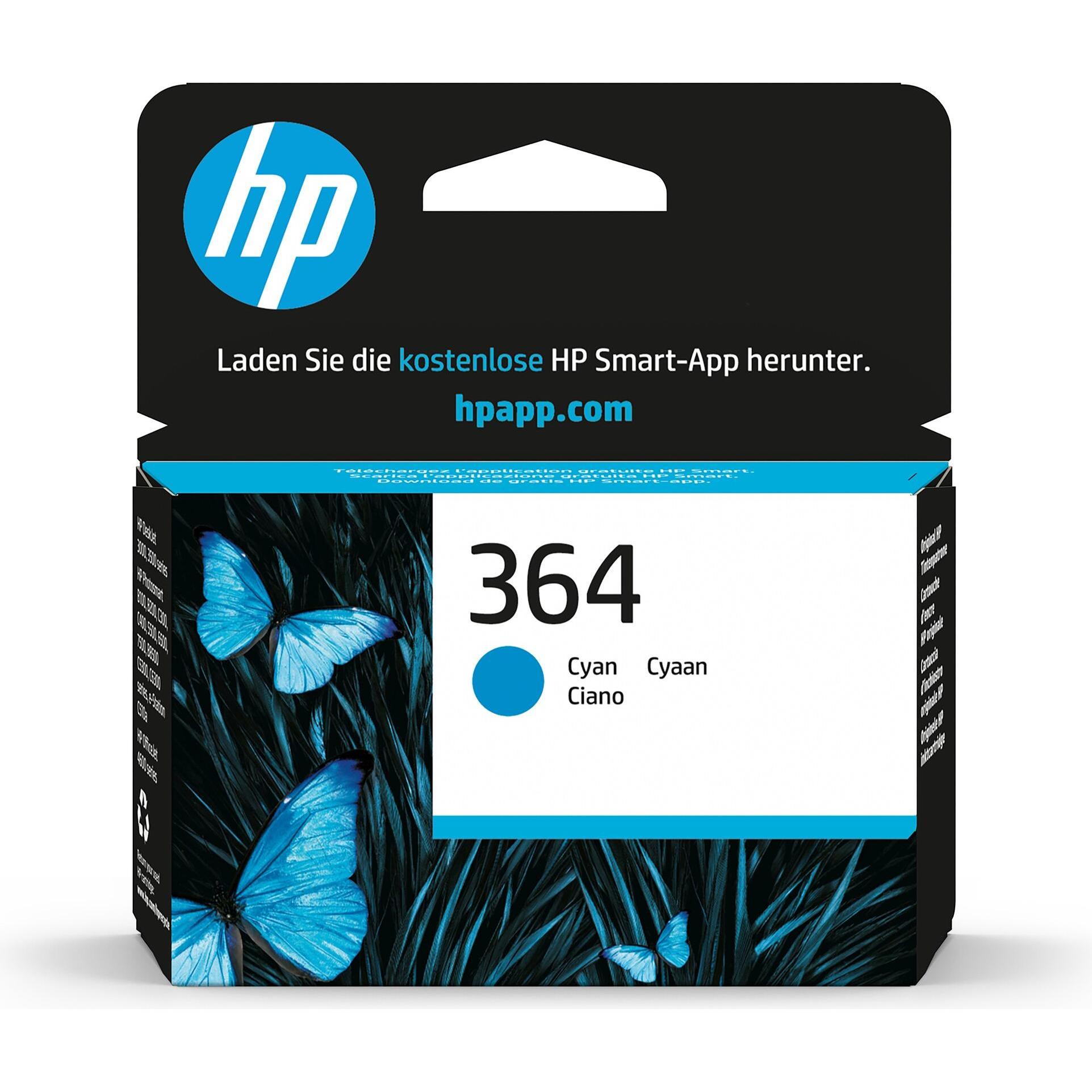 Thumbnail - HP, Druckerpatrone, CB318EE364 Tintenpatrone cyan 300 Seiten ISO/IEC 24711 3 ml Cyan (C)