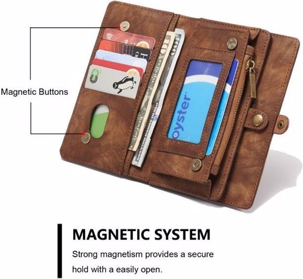 Image du produit Caseme Portefeuille en cuir avec couverture en plastique (Samsung Galaxy S7 Edge)