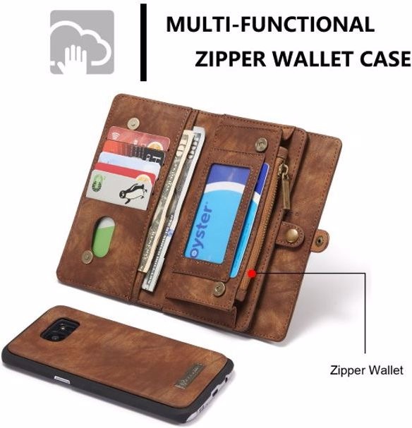 Image du produit Caseme Portefeuille en cuir avec couverture en plastique (Samsung Galaxy S7 Edge)