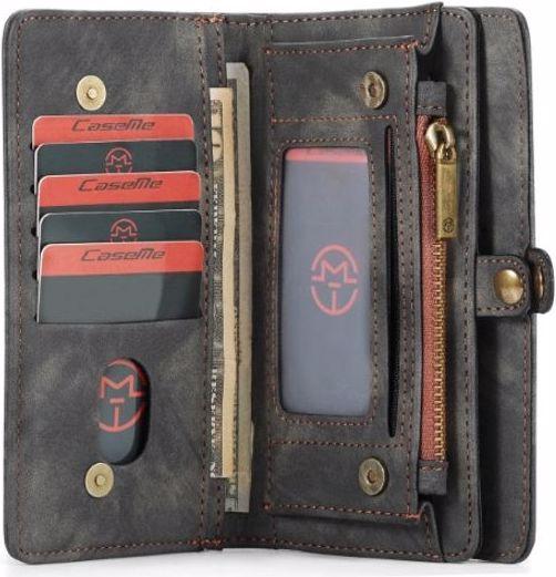 Produktbild Caseme Leder Portemonnaie mit Plastik Hülle (Apple iPhone 11)