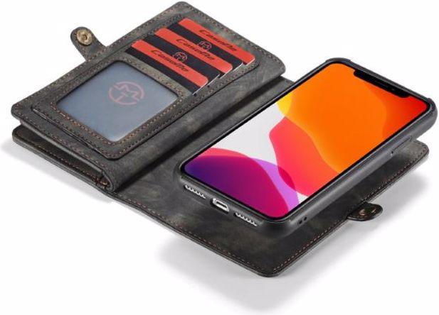 Produktbild Caseme Leder Portemonnaie mit Plastik Hülle (Apple iPhone 11)