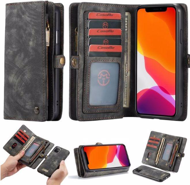 Produktbild Caseme Leder Portemonnaie mit Plastik Hülle (Apple iPhone 11)