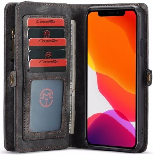 Actual product image Caseme Leather wallet with plastic cover (Apple iPhone 11 Pro Max)
