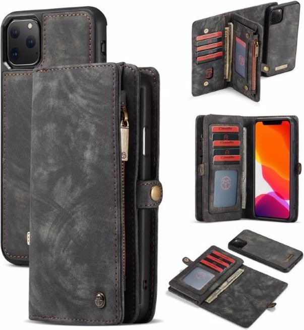 Actual product image Caseme Leather wallet with plastic cover (Apple iPhone 11 Pro Max)