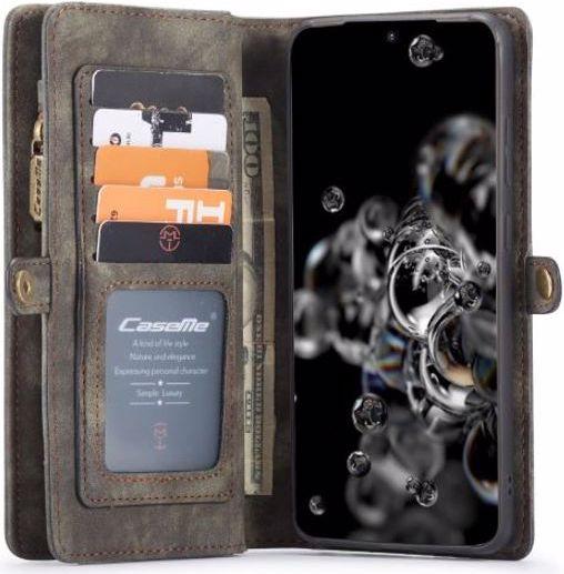 Actual product image Caseme Leather wallet with plastic cover (Samsung Galaxy S20 Ultra)