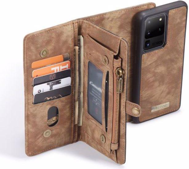 Produktbild Caseme Leder Portemonnaie mit Plastik Hülle (Samsung Galaxy S20 Ultra)