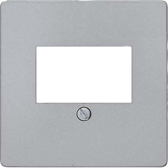 Siemens, Zubehör Schalterprogramm, Zentralplatte TAE 2f DELTAi-system alu 5TG1256-2