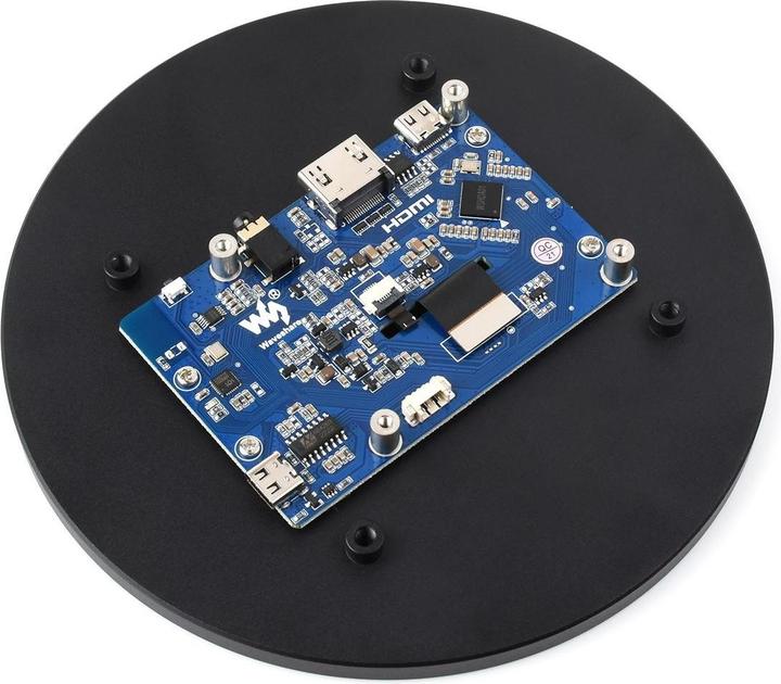 Image du produit WaveShare 5inch HDMI écran tactile capacitif ronde 1080x1080