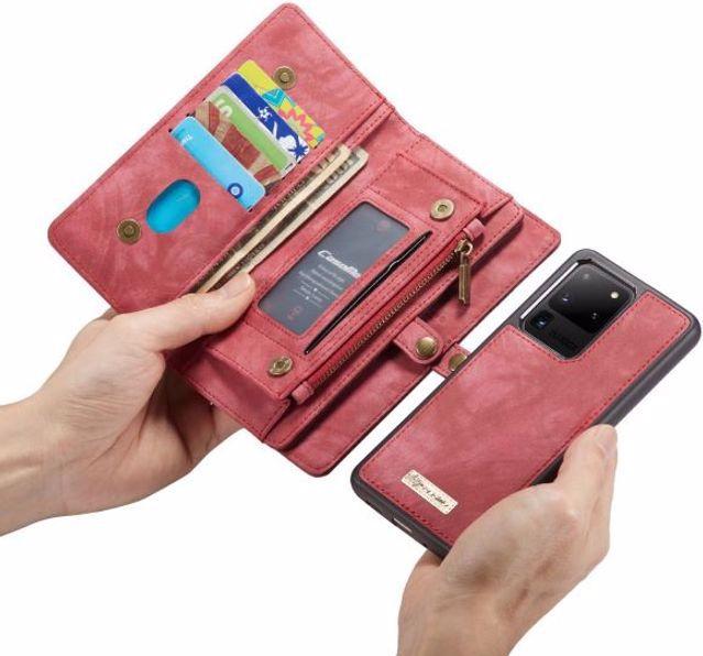 Actual product image Caseme Leather wallet with plastic cover (Samsung Galaxy S20 Ultra)