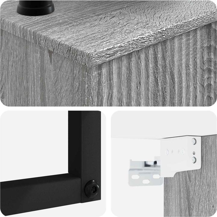 Actual product image vidaXL Wandmontiertes Waschbecken (390 mm, 500 mm)