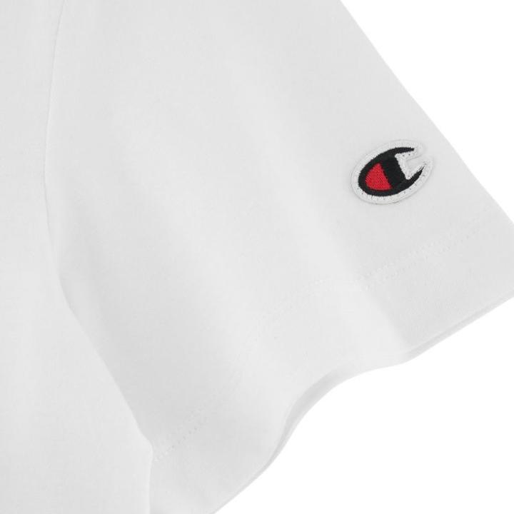 Actual product image Champion Koszulka damska SS Tee biała 117534 WW001 S (S)