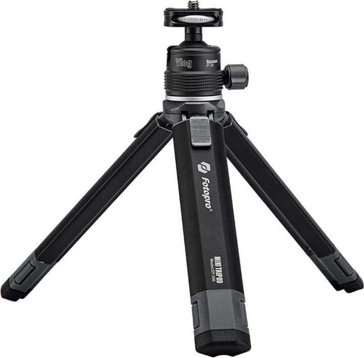Actual product image Fotopro statyw Vlogger Mini (SY-390 + P-1HX) - szary (Metal)