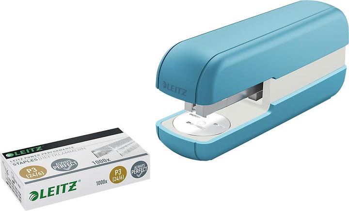 Produktbild Leitz Heftgerät Cosy 30 Seiten, Blau (30 Blätter)