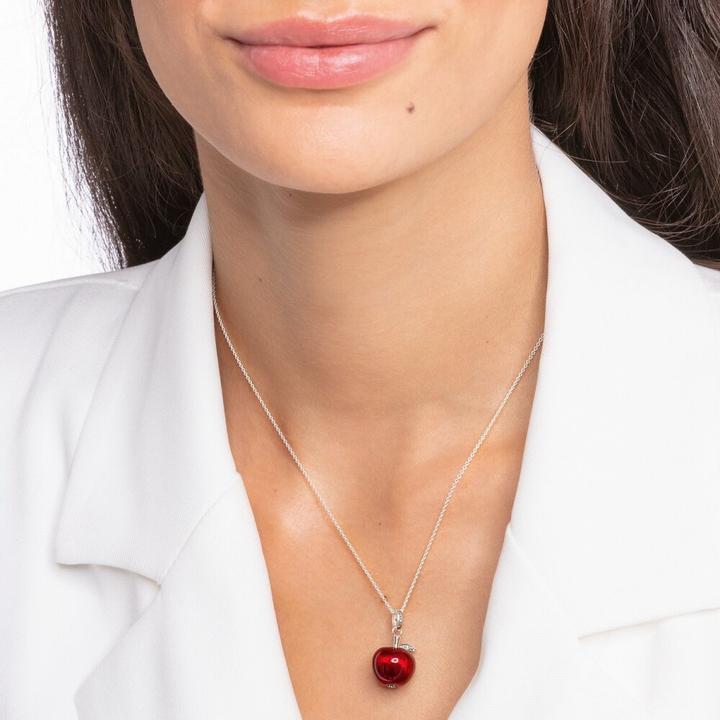 Produktbild Thomas Sabo Halskette Apfel Rot (Silber 925, Emaille, 40 - 45 cm)