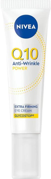 NIVEA Straffende Anti-Falten-Augencreme Q10 Power 15 ml (Eye Care Cream, Day, Night, 15 ml)