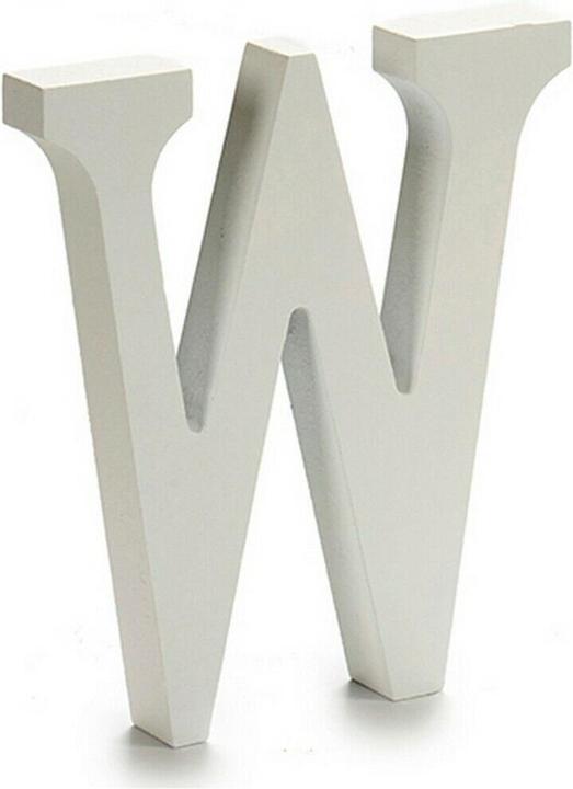 Immagine prodotto Pincello Buchstabe W Weiss 1,8 x 21 x 17 cm (12 Stück)