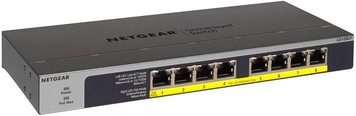 Produktbild Netgear GS108LP: 8 Port Switch (8 Ports)