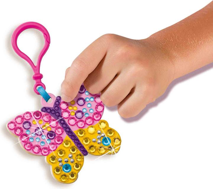 Actual product image Ses Diamond Painting - wooden keychain