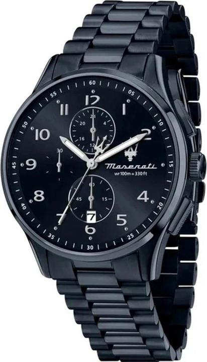 Produktbild Maserati R8873624005 Herrenuhr Sorpasso Chronograph 42mm 10ATM (Chronograph, 42 mm)