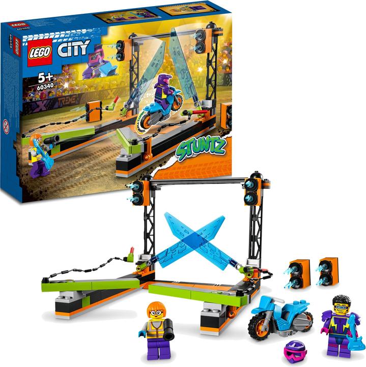 Produktbild LEGO Hindernis-Stuntchallenge (60340, LEGO City)