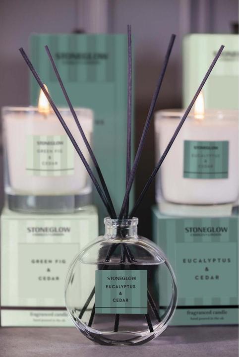 Actual product image Stoneglow Duftstäbchen Eucalyptus & Cedar 120 ml (120 ml)