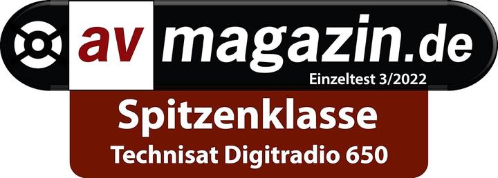 Produktbild TechniSat DigitRadio 650 (DAB+, FM, Internetradio, Bluetooth, WLAN)
