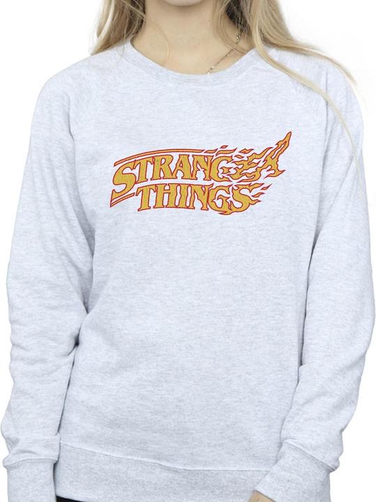 Produktbild Netflix Stranger Things Logo Breaking Sweatshirt (L)