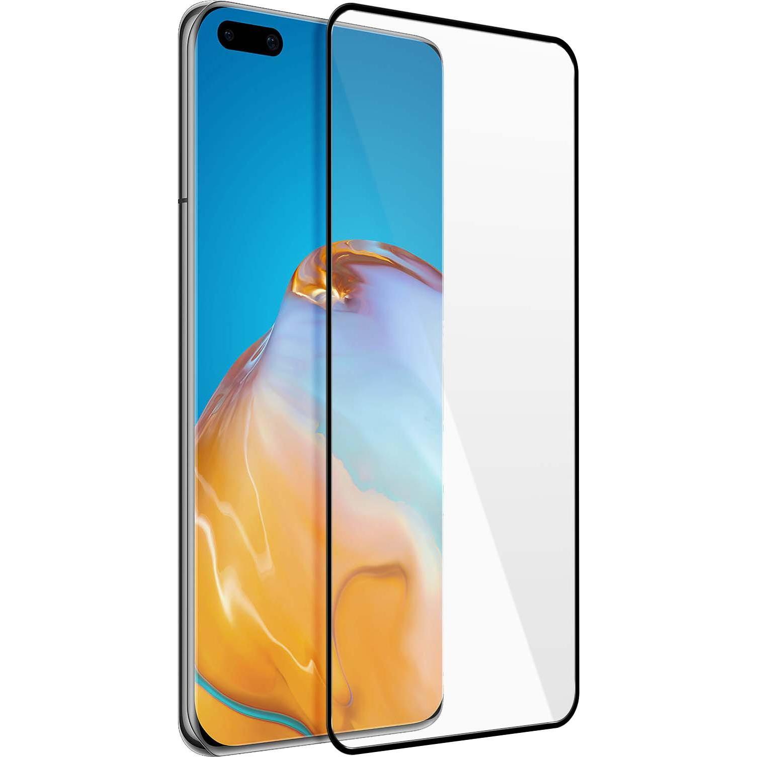 Avizar Displayschutzfolie, Case friendly Schutz (1 Stück, Huawei P40), Smartphone Schutzfolie, Schwarz