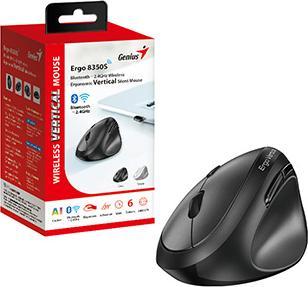 Produktbild Genius Ergo 8350s Wireless Bluetooth Maus dunkelgrau (Kabellos)