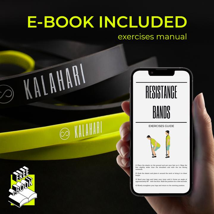 Image du produit Kalahari 4 Wellness KALAHARI Bande Élastique Musculation YELLOW light (5 - 15 Kg) (0.20 m, Léger)