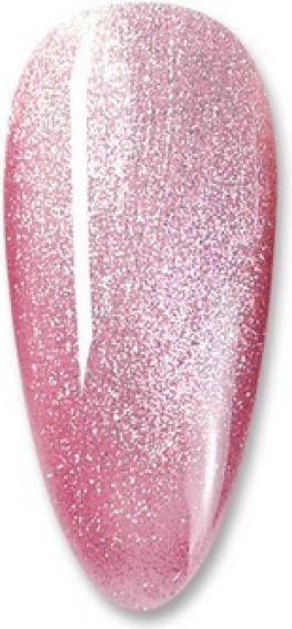 Produktbild Canni Gellack Moonlight Cat C028 UV/LED (Pink Glitzer, Gel-Effekt Nagellack)