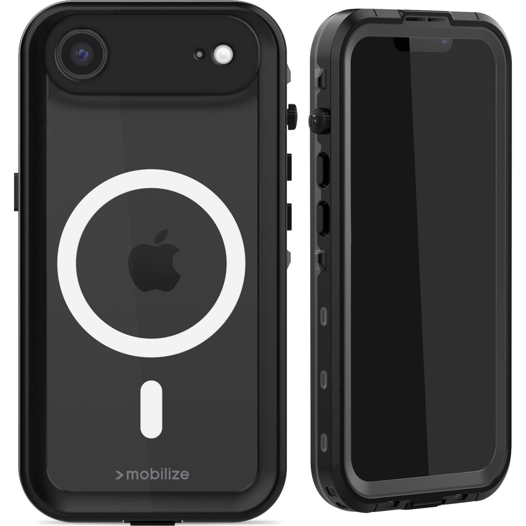 Mobilize MagSafe Hybrid-Gehäuse (Apple iPhone Air), Cover smartphone, Nero