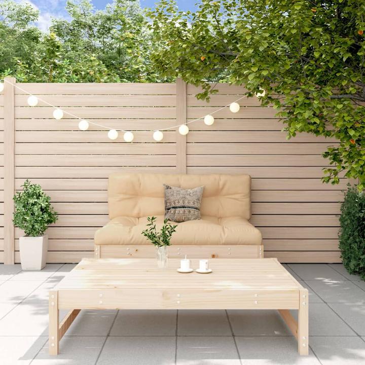 Immagine prodotto VidaXL 2-tlg. Garten-Lounge-Set mit Kissen Massivholz, Material