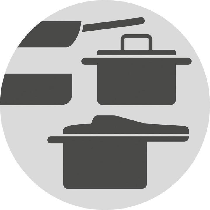 Actual product image WMF Fleischtopf schwarz (Pot, Merger technology, 22 x 9 cm)