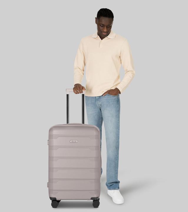 Produktbild D&N South Dakota 4 Rollen Trolley M 66 cm mit Dehnfalte (62 l)