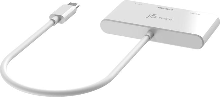 Image du produit j5Create JCA399-N, USB 3.2 Gen 2 (3.1 Gen 2) Type-C, HDMI, USB 3.2 Gen 2 (3.1 Gen 2) Type-A, USB 3.2 (USB-C, 3 ports)