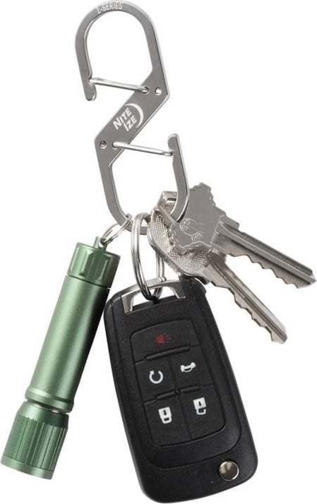 Actual product image Nite Ize ZSeries 1 Edelstahl-Doppelkarabiner